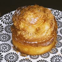 Plain vegan brioche  at Pavé in Milan