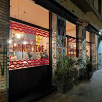 view from outside at Pavé in Milan