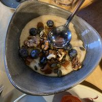 apple pie porridge  at Ezra & Gil in Manchester