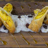 Banana crepes at Central in Montgomery