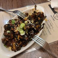 Brussel sprouts. Plant-based Ⓥ   at backcountry in Bozeman