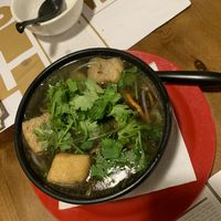 Vegan pho at Mon Viet in Barcelona