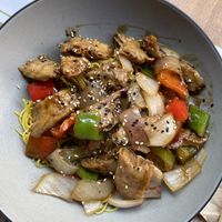 Noodles heura  at Mon Viet in Barcelona