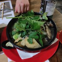 Sopa pho at Mon Viet in Barcelona