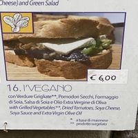 Toast Veg nel menu  at I'Tosto in Florence