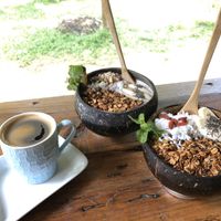 Delicious coffee at Common Ground Cafe in Surigao