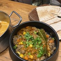 Mince was SO well spiced  at 2084 in Kowloon