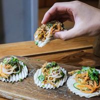 Vietnamese Bánh Tét at 2084 in Kowloon