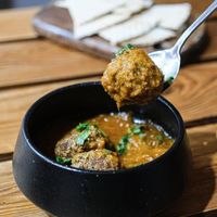 Meatball with Rose Harissa at 2084 in Kowloon