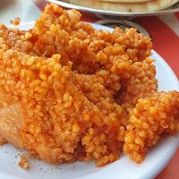 tomato rice at Abu Shaker in Haifa