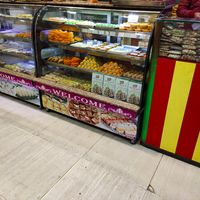 Sweets Display Counter. at Agarwal's Sweet And Snacks in Gangtok