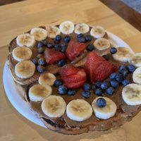 Cinnamon rainbow toast  at The Green Room in Portsmouth