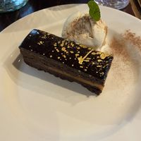 Salted caramel billionaire bar  at The Kings Arms in Cookham