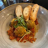 Falafel - starter  at The Kings Arms in Cookham