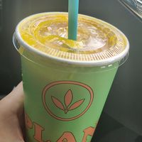 the urnge juice is so errnge at Plant Power Fast Food in Riverside