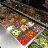 Salad Bar at Great British Grub Cafe in Truro