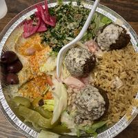   at Mamoun's Falafel - Greenwich Village in New York City