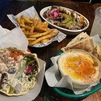   at Mamoun's Falafel - Greenwich Village in New York City