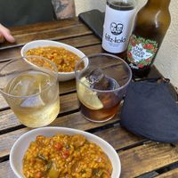 Paella for 1 euro each when you order a drink on Sundays! at La Vegana Taperia in Malaga