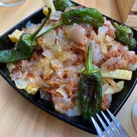 Patatas gordiveganas  at La Vegana Taperia in Malaga