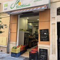 Outside at La Vegana Taperia in Malaga