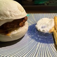 ChoriPan  at La Vegana Taperia in Malaga