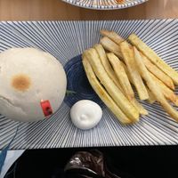 Mini hamburguesa  at La Vegana Taperia in Malaga