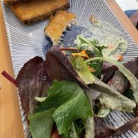 Fish and lemon  at La Vegana Taperia in Malaga