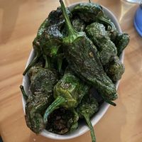 Fried Peppers   at La Vegana Taperia in Malaga