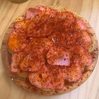   at La Vegana Taperia in Malaga