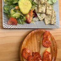   at La Vegana Taperia in Malaga