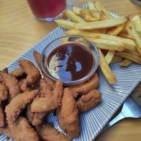 Chicken 🐔 at La Vegana Taperia in Malaga