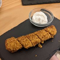 Mixed seitan at La Vegana Taperia in Malaga