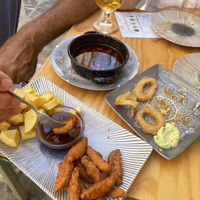   at La Vegana Taperia in Malaga