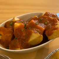 Patatas bravas  at La Vegana Taperia in Malaga