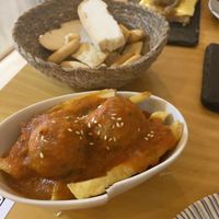   at La Vegana Taperia in Malaga