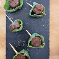   at La Vegana Taperia in Malaga