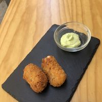 Croquetas del día   at La Vegana Taperia in Malaga