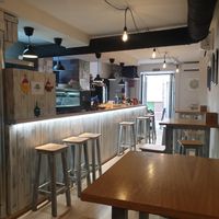 Inside at La Vegana Taperia in Malaga