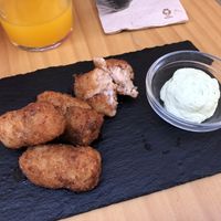   at La Vegana Taperia in Malaga