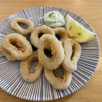 Calamares vegsnos  at La Vegana Taperia in Malaga