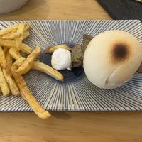 Garlic Seitan, very flavorful  at La Vegana Taperia in Malaga