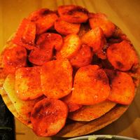 Pulpo at La Vegana Taperia in Malaga