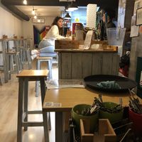   at La Vegana Taperia in Malaga