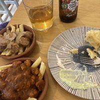   at La Vegana Taperia in Malaga