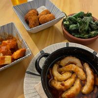   at La Vegana Taperia in Malaga