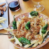 Looks okay but tastes really amazing!! at La Vegana Taperia in Malaga