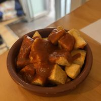   at La Vegana Taperia in Malaga