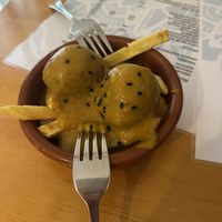   at La Vegana Taperia in Malaga