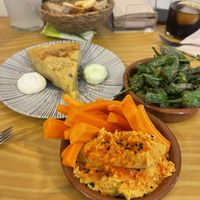   at La Vegana Taperia in Malaga